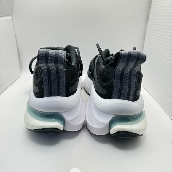 adidas AlphaBoost V1 Black Grey White Men Road Running Sports Shoes HP2758 - Picture 3 of 13